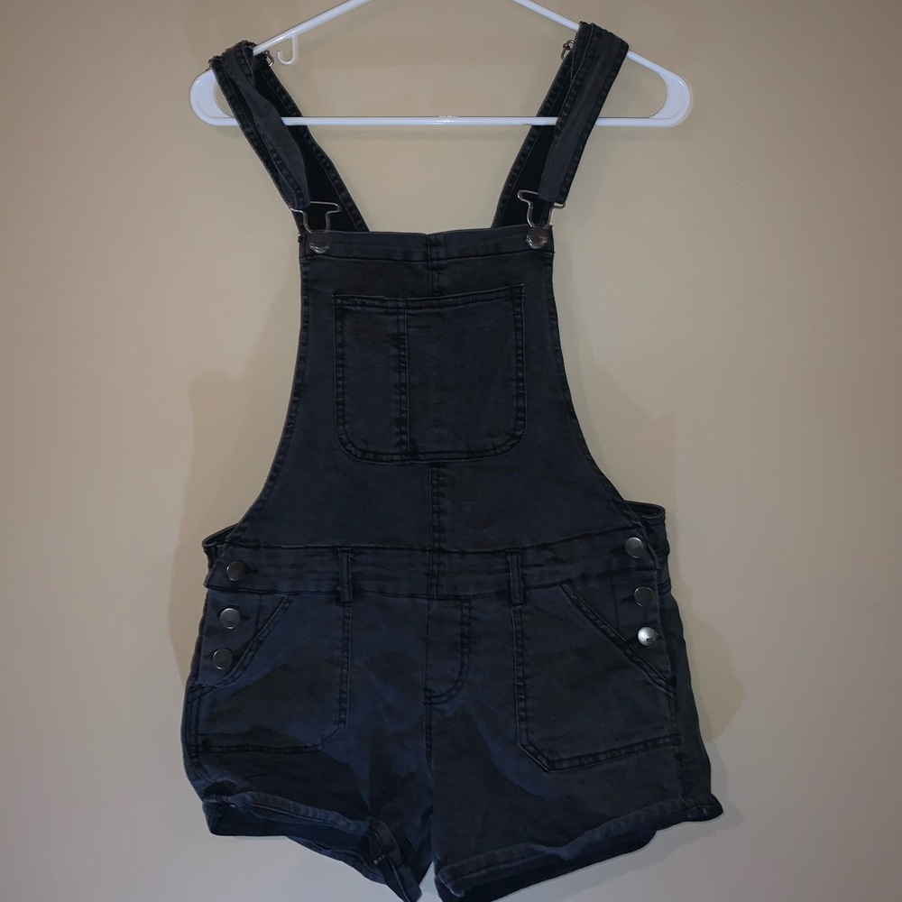 RSQ Black Short Overalls Great Condition !!